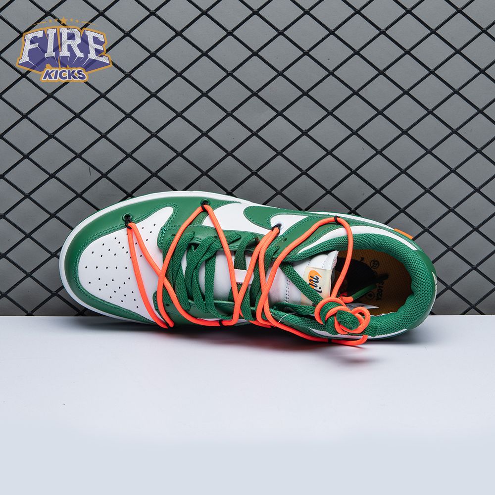 Off-White x Dunk Low 'Pine Green' Unisex