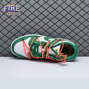 Off-White x Dunk Low 'Pine Green' Unisex