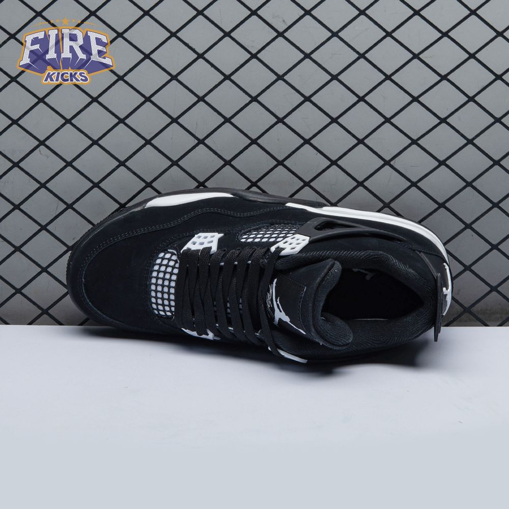 Air Jordan 4 Retro White Thunder FQ8138 001 Unisex