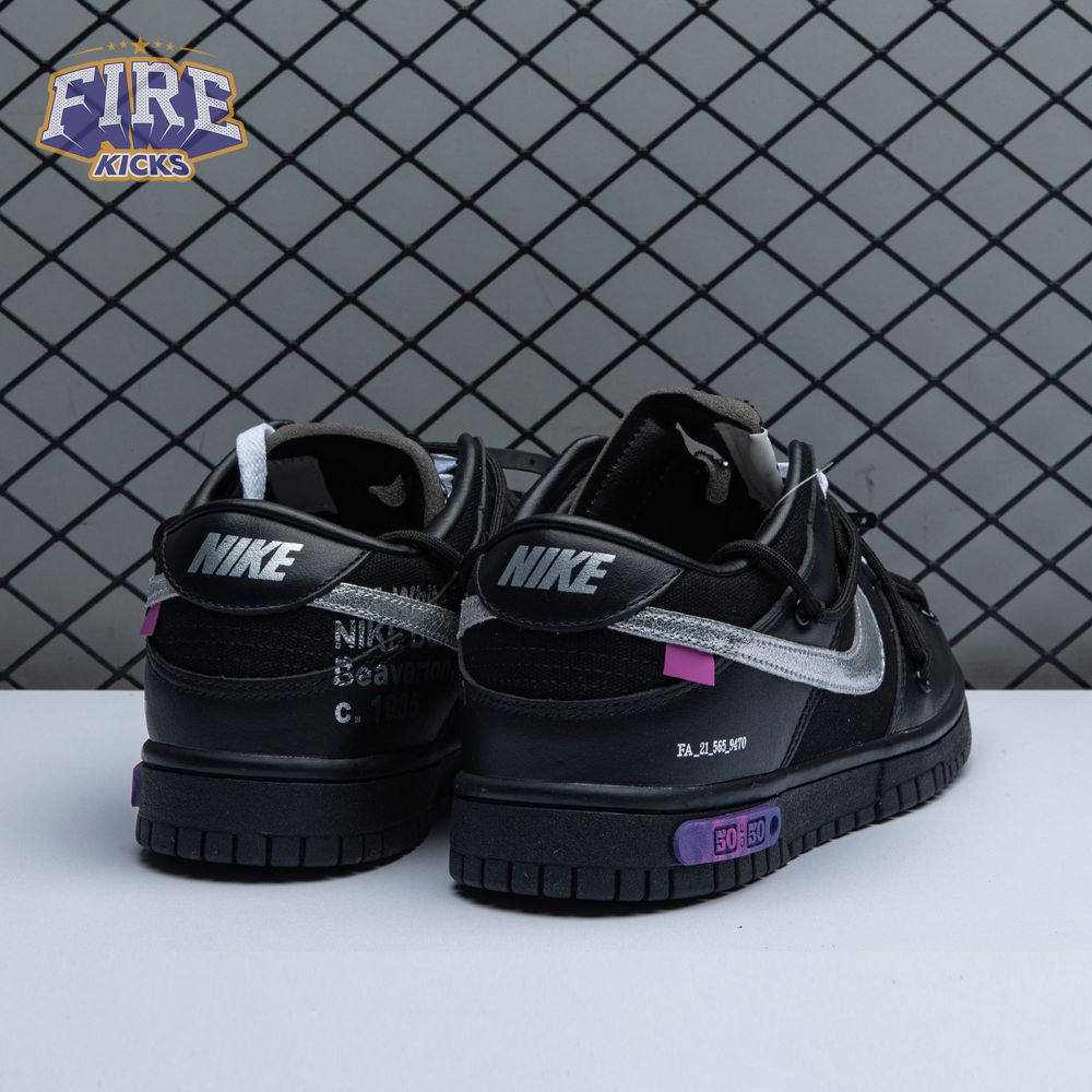 Off-White x Dunk Low 'Lot 50 of 50' Unisex
