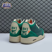 Air Jordan 3 Retro Bicoastal Black Malachite Fossil FZ7974-300 Unisex