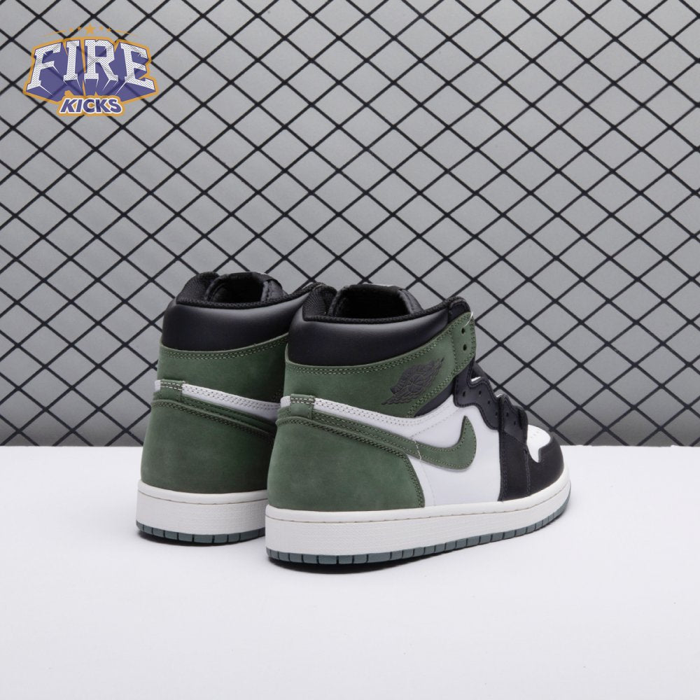 Jordan 1 Retro High Clay Green 555088-135 Unisex