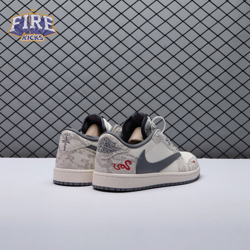 Travis Scott x Fragment Design x Air Jordan 1 Low OG SP XS3086-009 Unisex