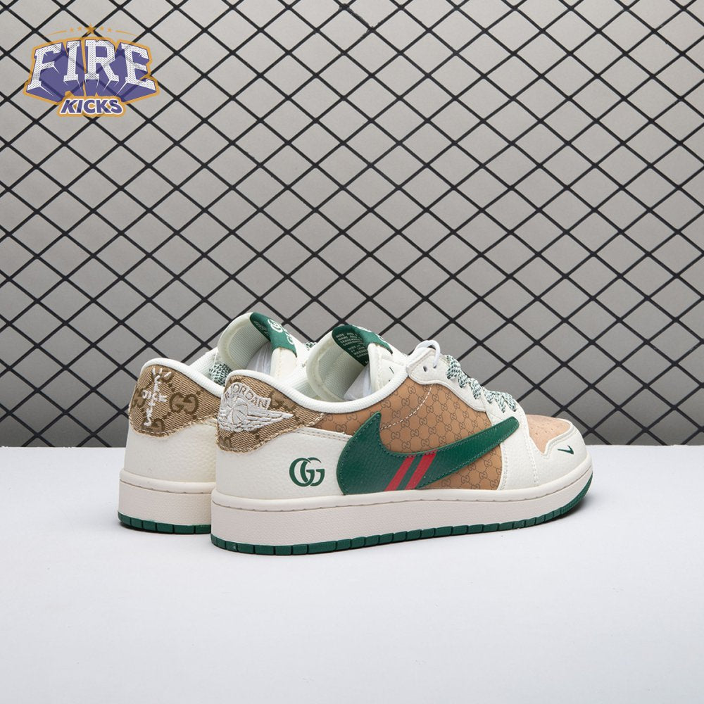 Travis Scott x Air Jordan 1 Low QW5088-206 Unisex