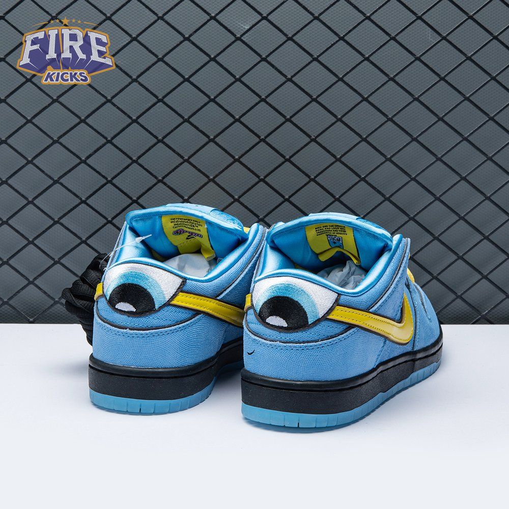 Nike SB Dunk Powerpuff Girls x Nike SB Dunk Low "Bubbles" Blue Chill FZ8320-400 Unisex
