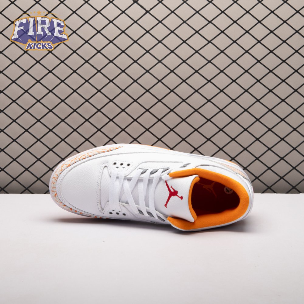 Jordan 3 Retro Orange Citrus CK9246-101 Men's