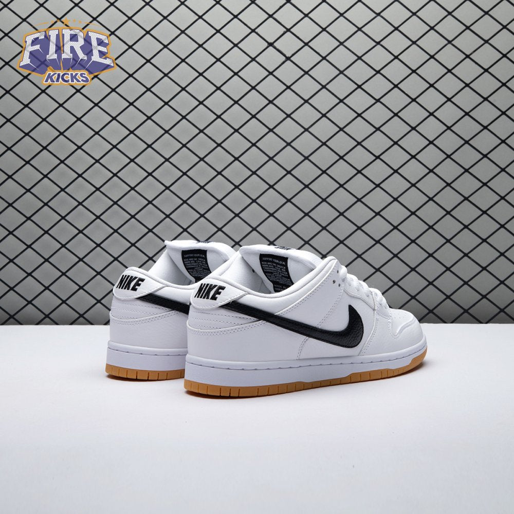 Nike SB Dunk Low Pro White Gum CD2563-101 Unisex