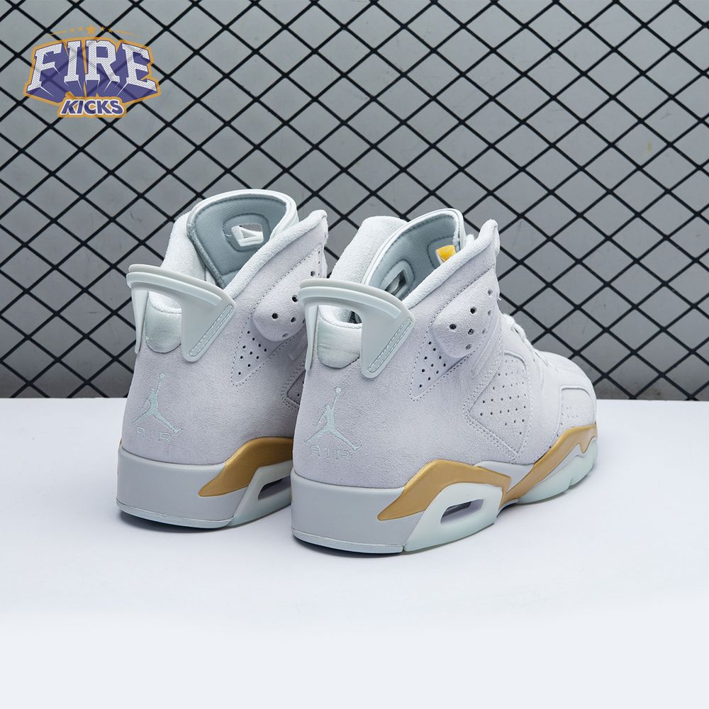 Jordan 6 Retro Craft Paris Olympics Pearl DQ4914 074 Men's