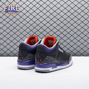 Jordan 3 Retro Black Court Purple CT8532-050 Men's