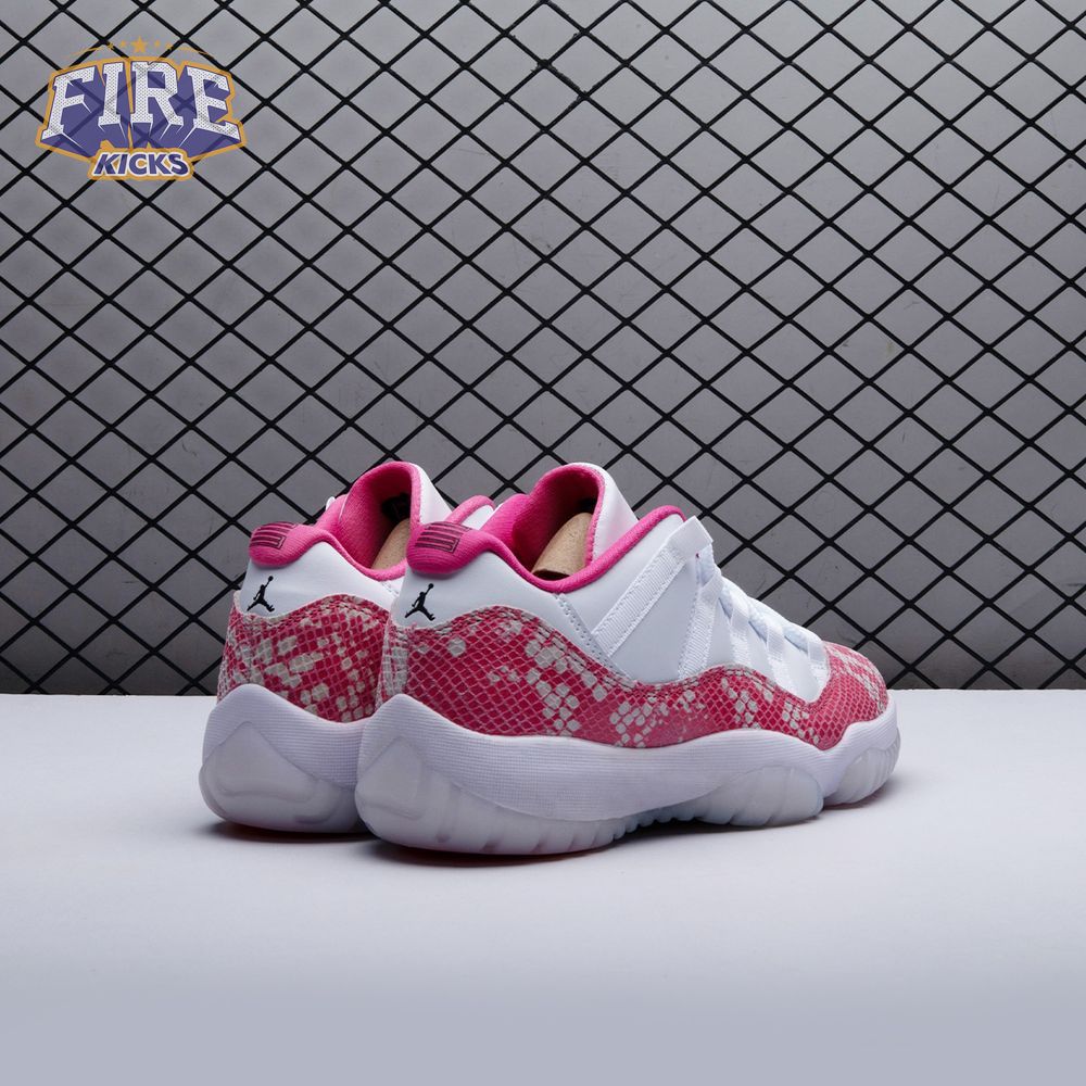Jordan 11 Retro Low Pink Snakeskin (2019) AH7860-106 Unisex