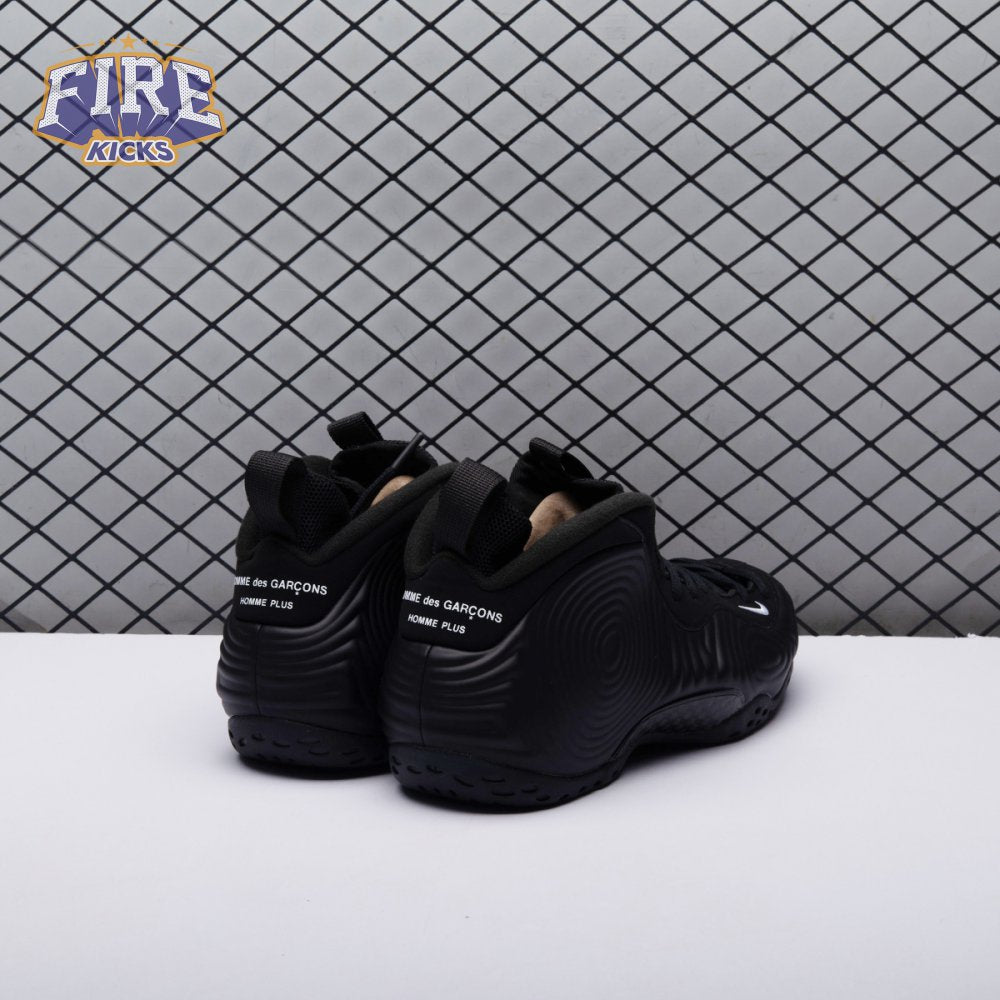 Nike Air Foamposite One Comme des Garcons Homme Plus Black DJ7952-001 Unisex
