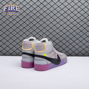 Nike Blazer Mid Off-White Wolf Grey Serena Queen AA3832-002 Unisex