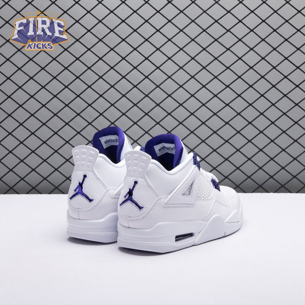 Air Jordan 4 Retro 'Purple Metallic' Unisex