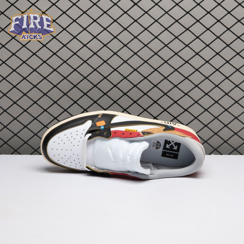 Travis Scott x OFF-WHITE x Air Jordan 1 XZ6868-005 Unisex