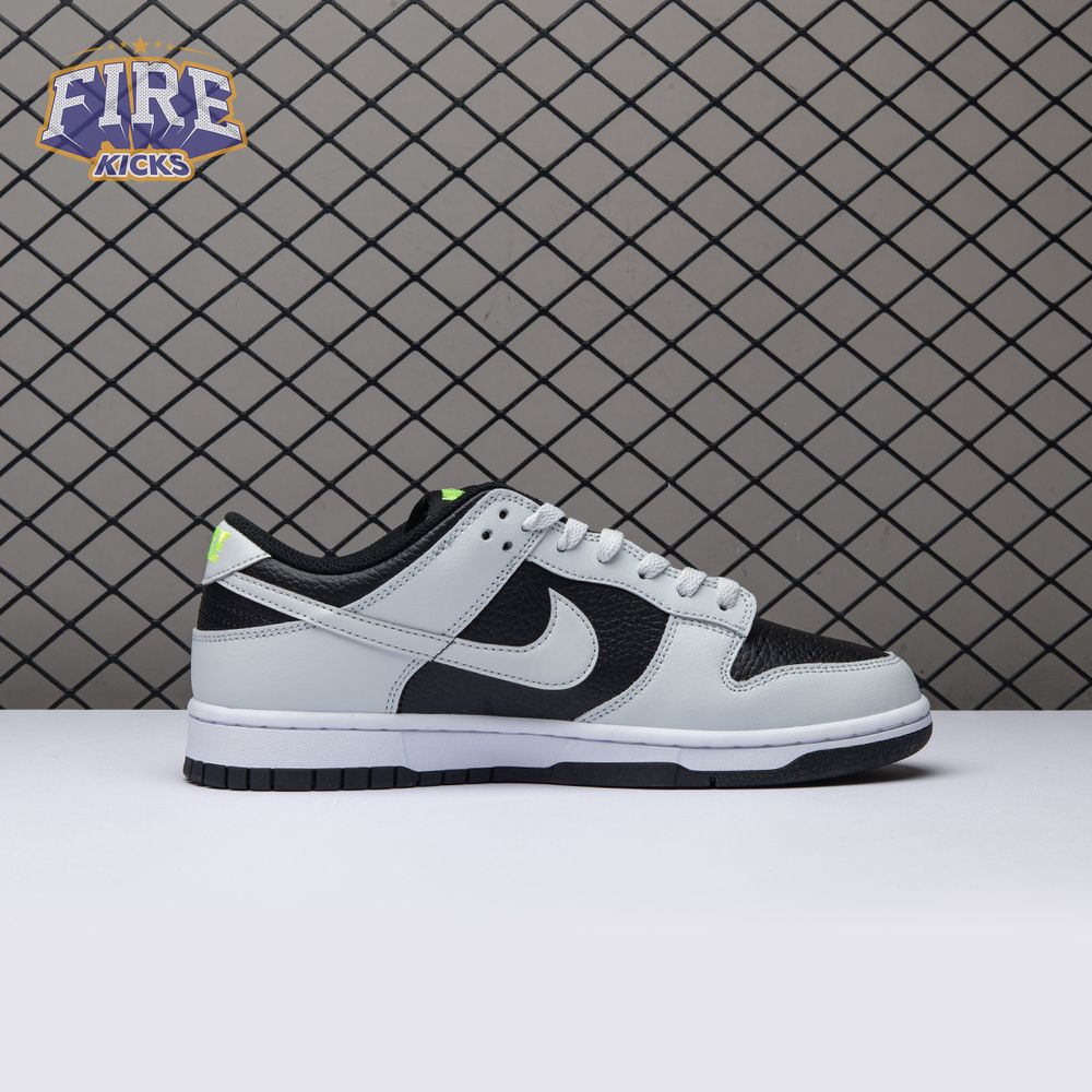 Nike Dunk Low Grey Panda Volt FD9756-001 Unisex