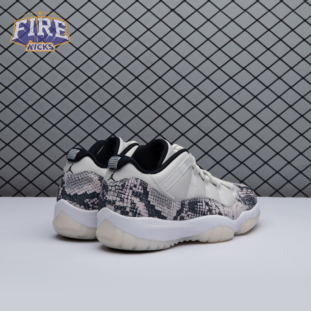Jordan 11 Retro Low Snake Light Bone CD6846-002 Unisex