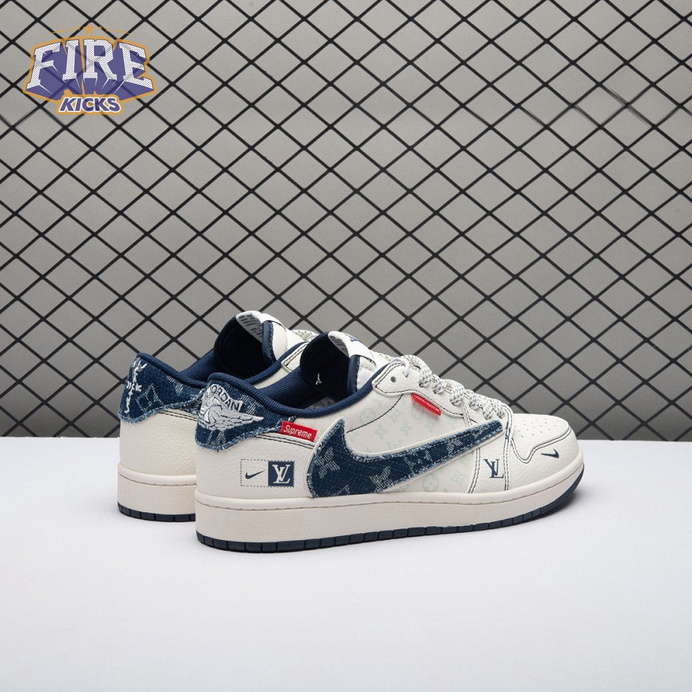 Travis Scott x VL x Jordan 1 Low CX5050-Y16 Unisex