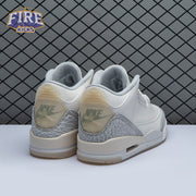 Air Jordan 3 Retro Craft Ivory FJ9479 100 Unisex