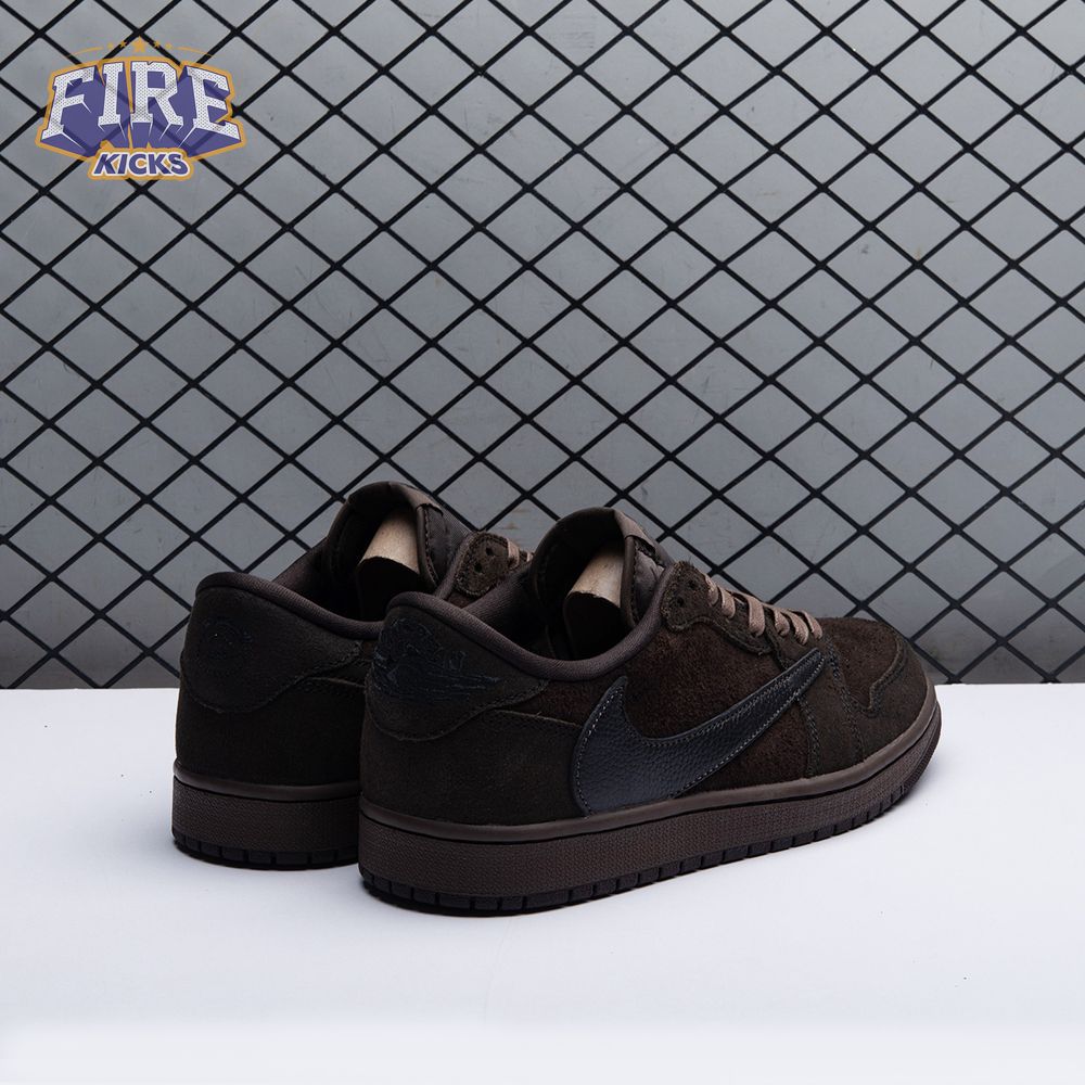 Travis Scott x Air Jordan 1 Low OG Velvet Brown DM7866-202 Unisex