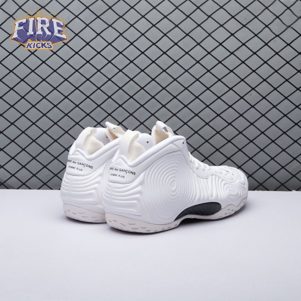 Nike Air Foamposite One Comme des Garcons Homme Plus White DJ7952-100 Unisex