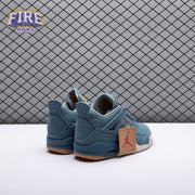 Jordan 4 Retro Levi's Denim AO2571-401 Unisex