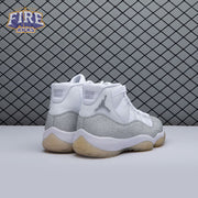 Jordan 11 Retro White Metallic Silver AR0715-100 Unisex