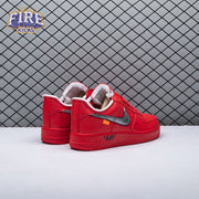 Nike Air Force 1 Low Off-White Red Unisex