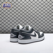 Jordan 1 Low Grey White 553558-044 Unisex