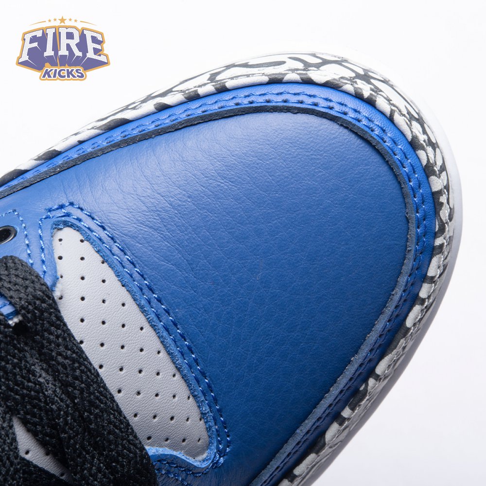 Jordan 3 Retro Varsity Royal Cement CT8532-400 Men's