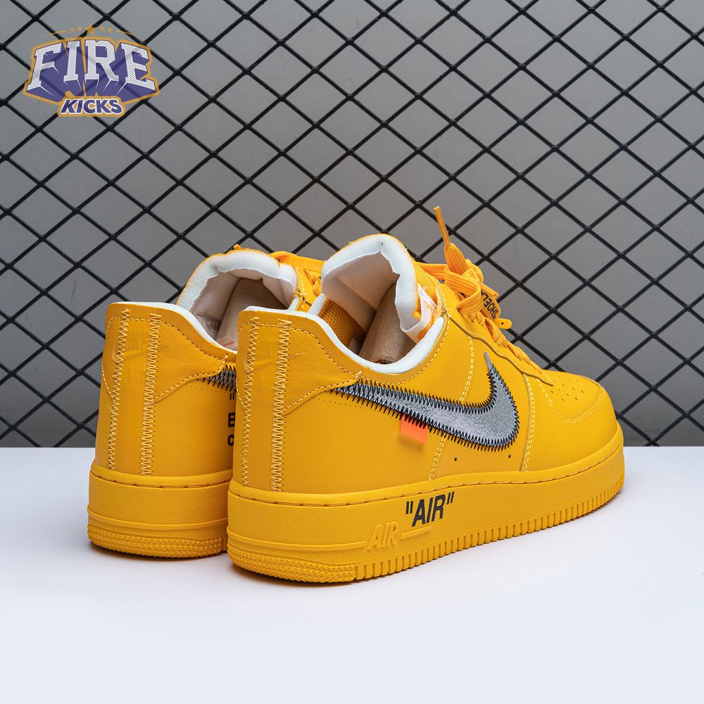 Off-White x Air Force 1 Low 'University Gold' Unisex