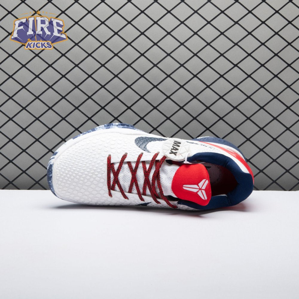 Nike Kobe 6 White Red CW2190-101 Men's