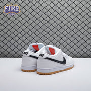 Nike SB Dunk Low Orange Label White Black Unisex