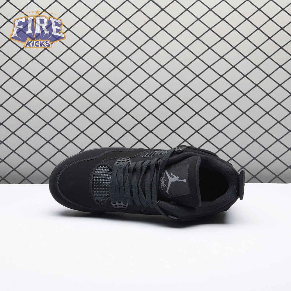 Air Jordan 4 Retro Black Cat CU1110-010 Men's