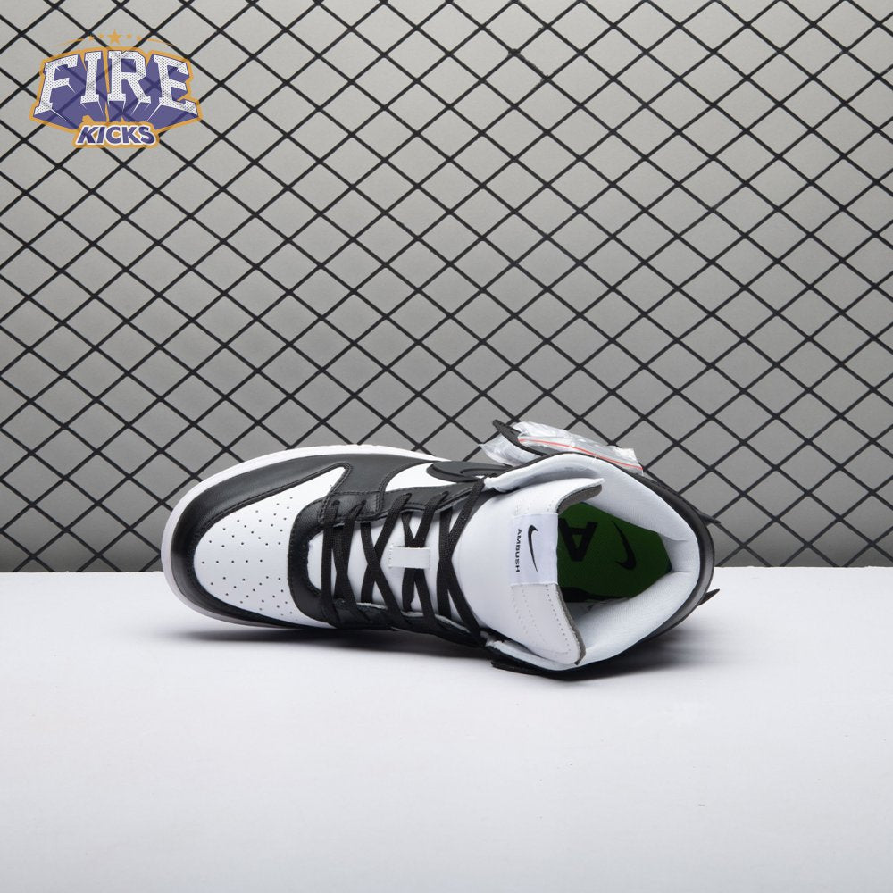 Nike Dunk High AMBUSH Black White Unisex