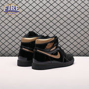 Jordan 1 Retro High Black Metallic Gold (2020) Unisex
