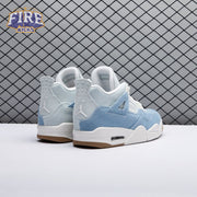 Jordan 4 Retro TEX Denim Worn Blue IB6716-100 Unisex