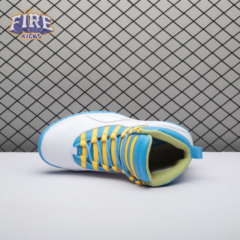 Air Jordan 10 OG Blue White Men's