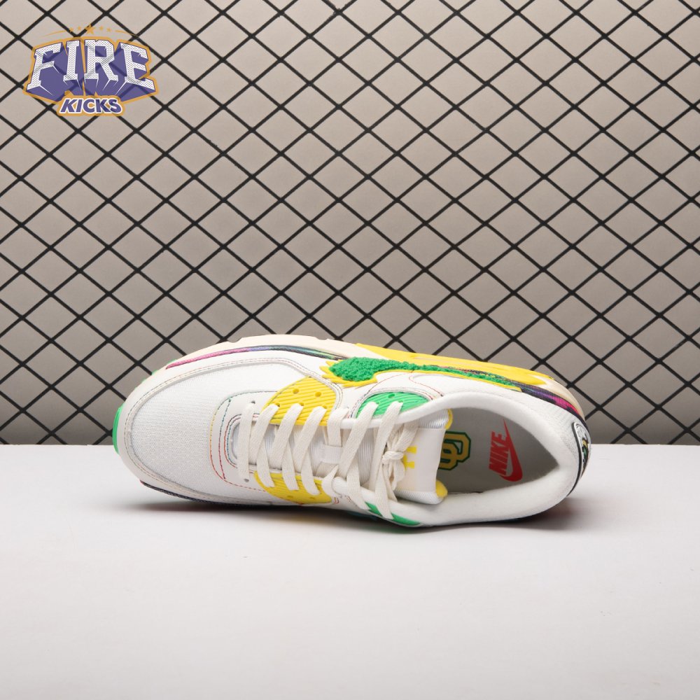 Nike Air Max 90 Grateful Dead University of Oregon Grateful Ducks IM2511-100 Men's