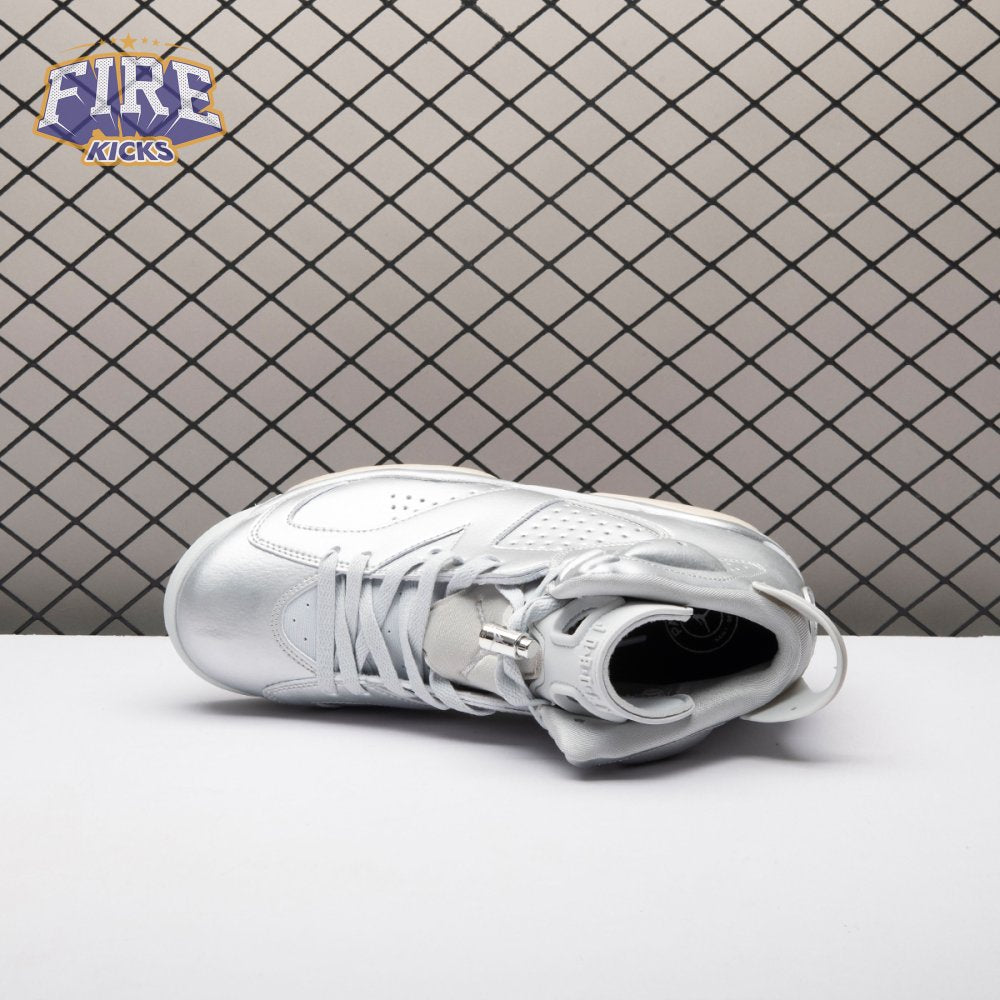 Jordan 6 Retro PSG Paris Saint-Germain Silver IQ5135-001 Men's