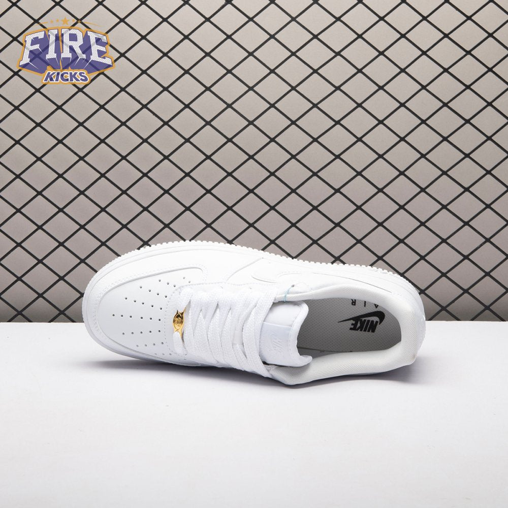 Nike Air Force 1 Low '07 Next Nature Triple White Bulbous Swoosh HF2014-100 Unisex