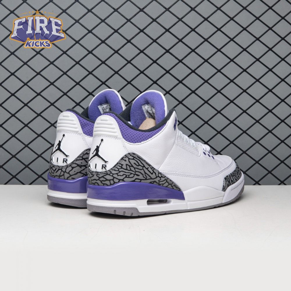 Air Jordan 3 Dark Iris CT8532-105 Men's