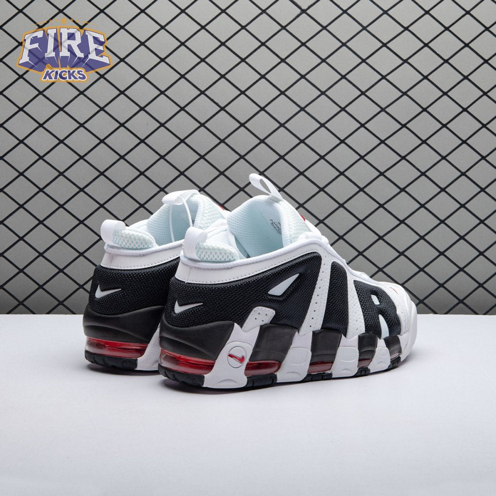 Nike Air More Uptempo Low White Black FZ3055-105 Unnisex
