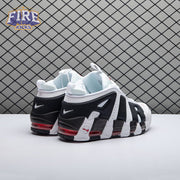 Nike Air More Uptempo Low White Black FZ3055-105 Unnisex