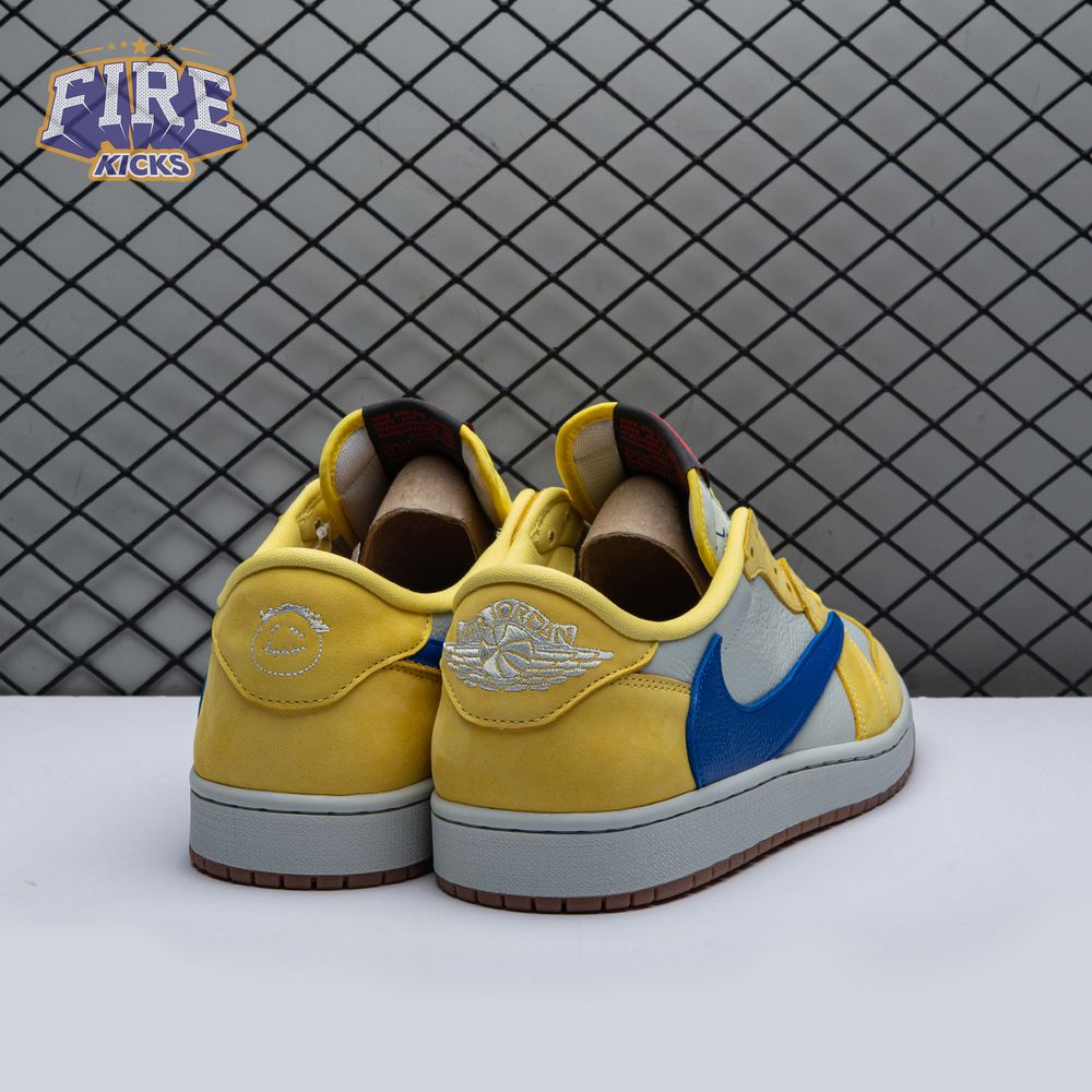 Jordan 1 Retro Low OG SP Travis Scott Canary DZ4137-700 Unisex