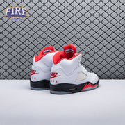 Jordan 5 Retro Fire Red Silver Tongue (2020) DA1911-102 Men's