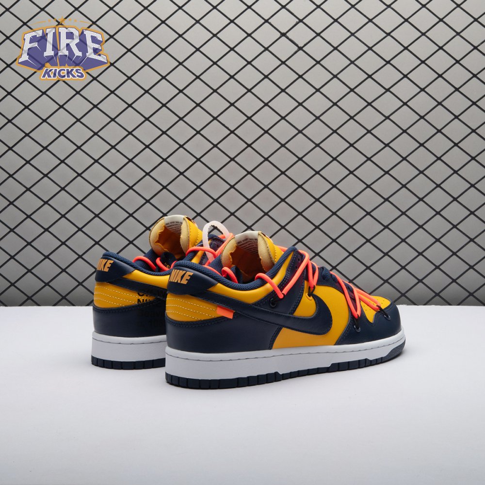 Off-White x Dunk Low 'University Gold' Unisex