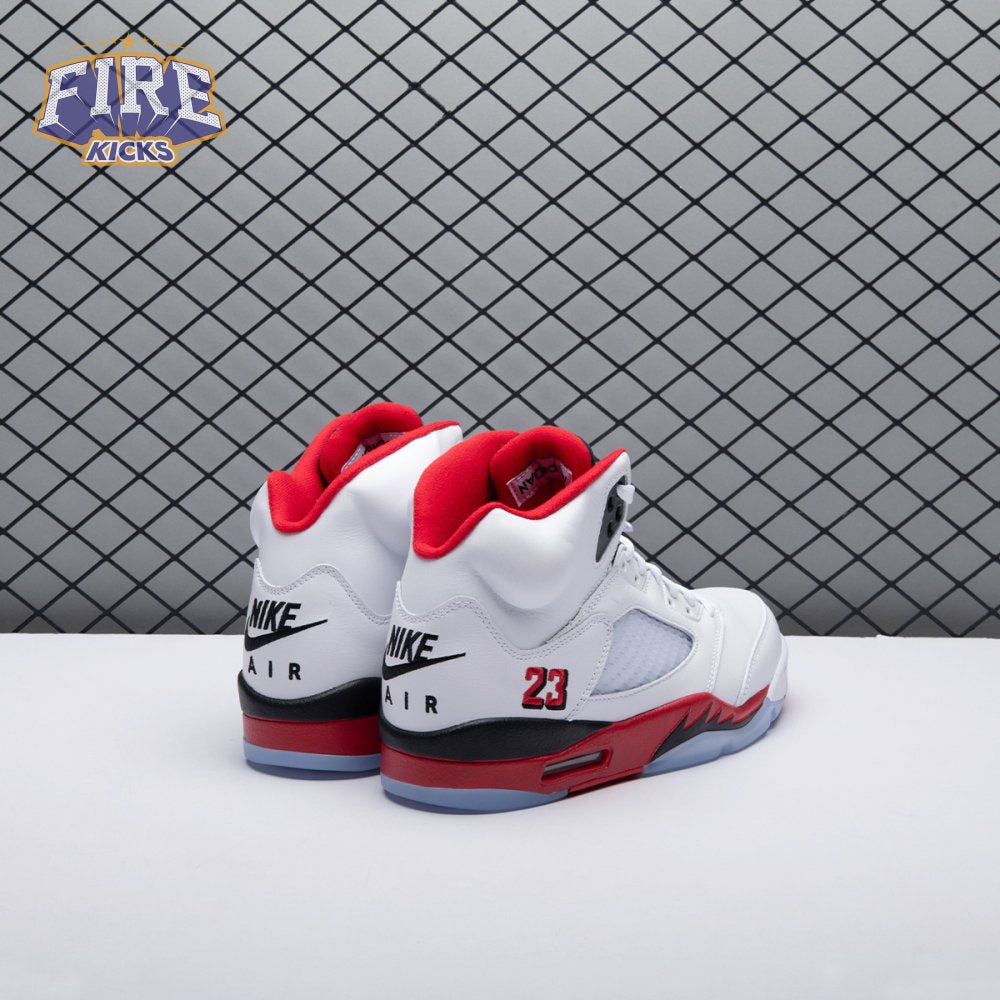 Jordan 5 Retro Fire Red Black Tongue (2025) HQ7978-101 Unisex