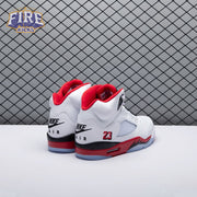 Jordan 5 Retro Fire Red Black Tongue (2025) HQ7978-101 Unisex