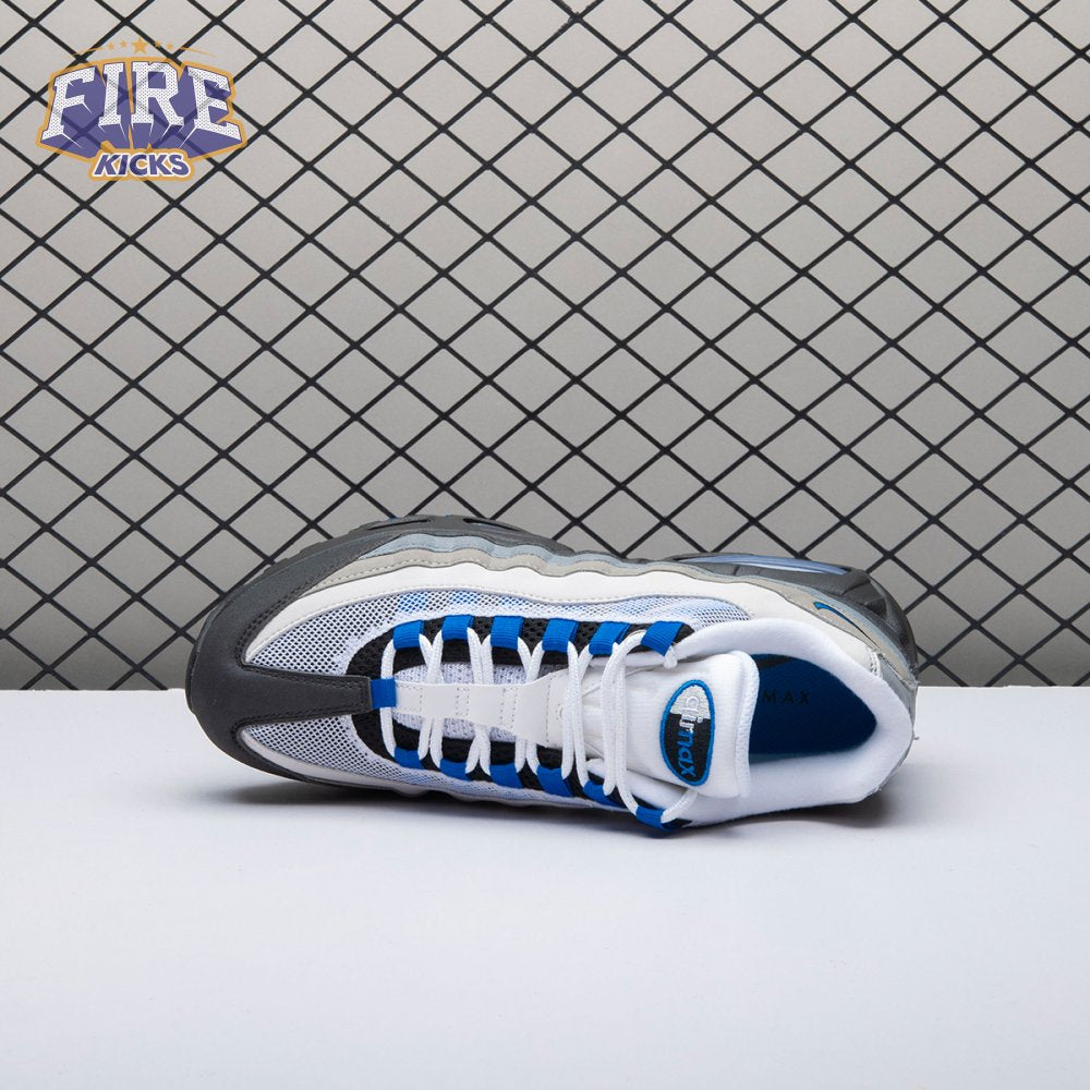 Nike Air Max 95 Cool Grey and Blue Spark IM7410-100 Men's