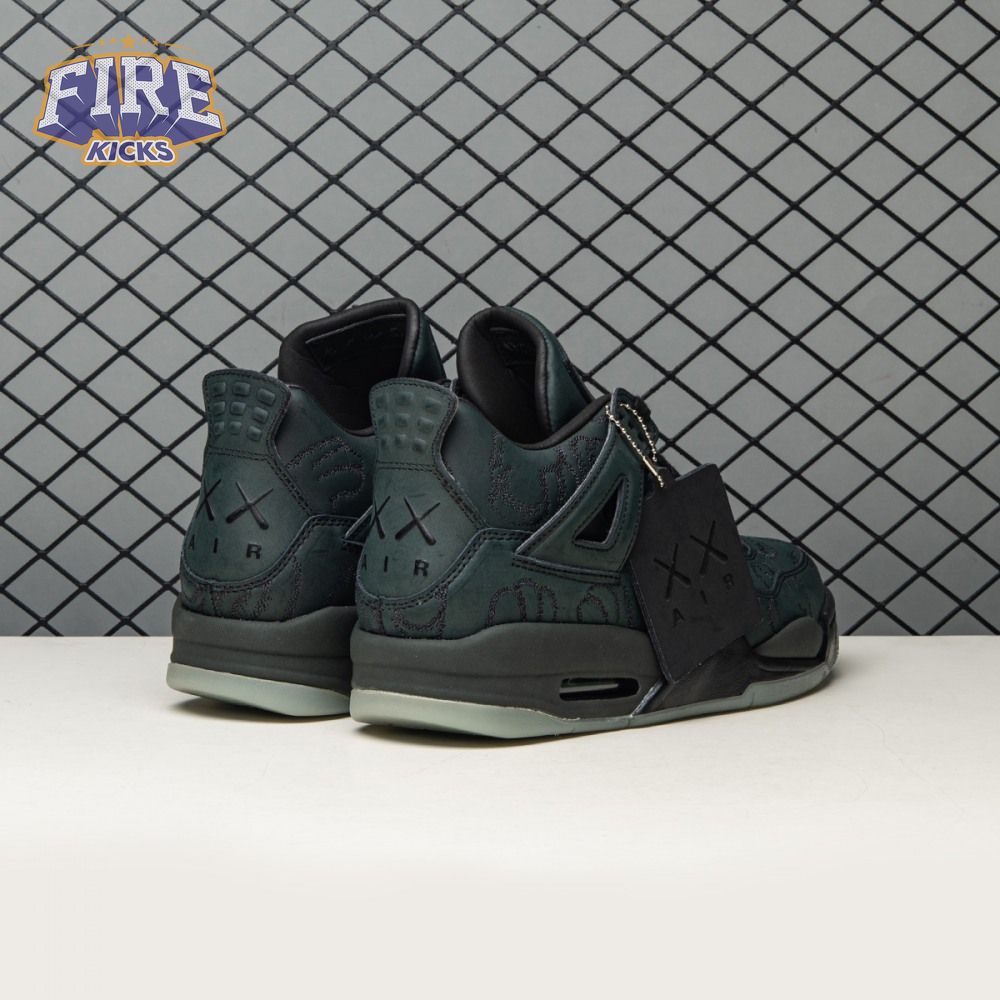Jordan 4 Retro Kaws Black 930155-001 Men's